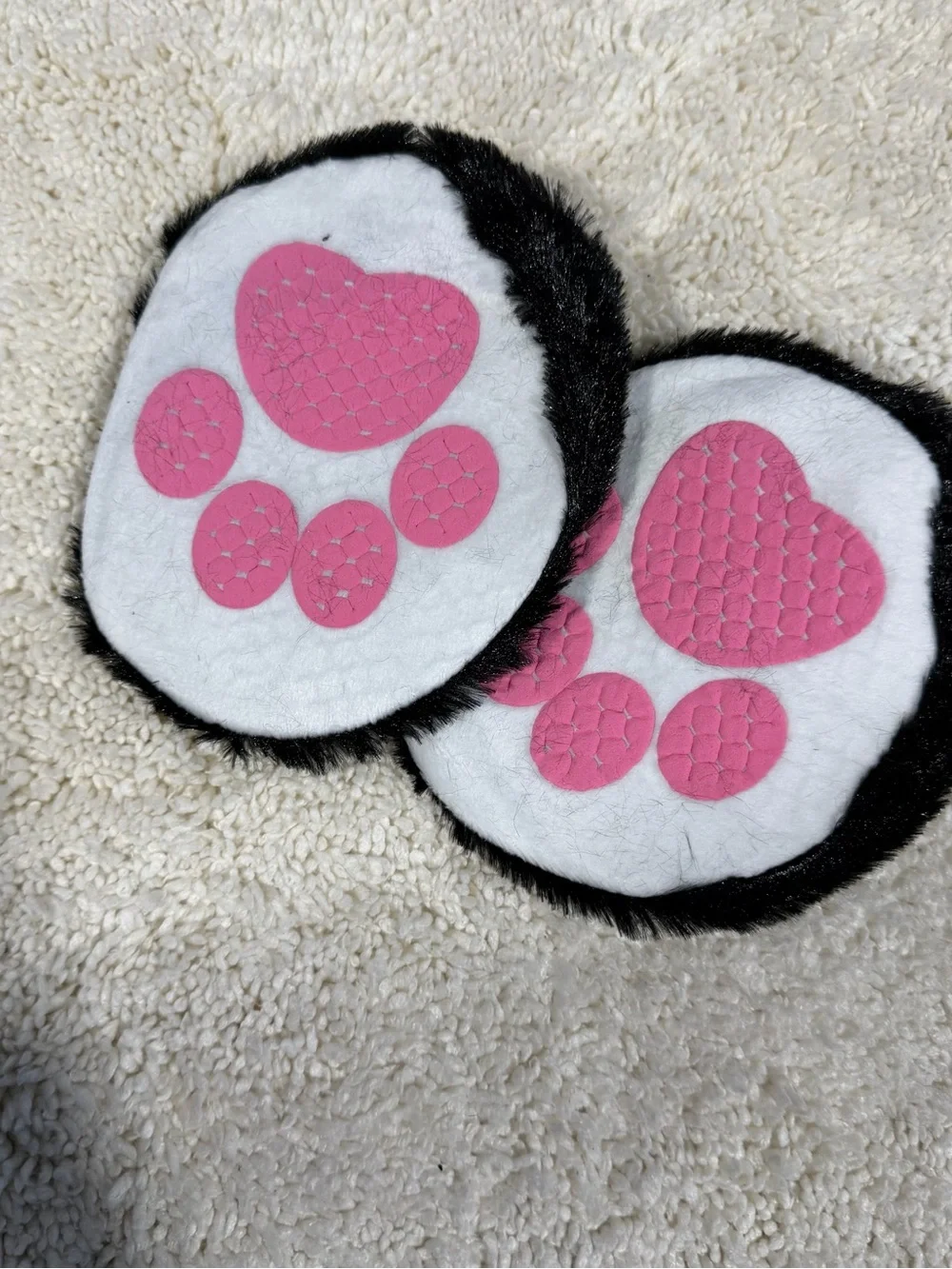 Kids Plush Black and Pink kitty cat Animal Costume 3T